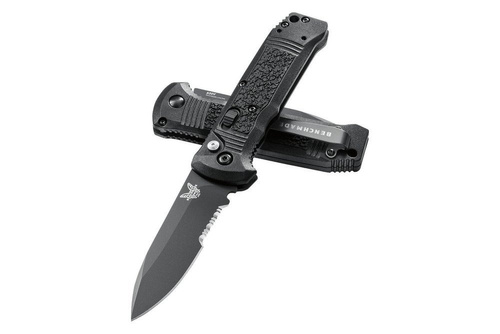 Benchmade - Automatický zavírací nůž Casbah - vroubkovaný - S30V - 4400SBK