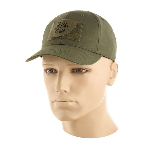 M-Tac - nášivka s vraním praporem - 500D Cordura - laserem řezaná - řezaná - zelená Ranger - 51172023