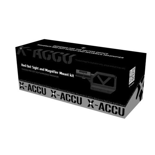 Vector Optics - Zvýšená montáž pro zaměřovač a lupu Maverick - Černá - XASR-RM01