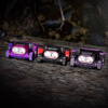 Fenix - LED čelovka - 1600 lm - 3400 mAh - tmavě fialová - HM65R-T V2.0