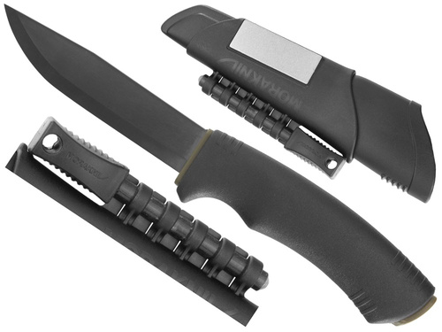 Morakniv - Bushcraft Survival - Uhlíková ocel - Černá - 11742