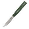 Ganzo - Nůž Balisong Firebird G766 Butterfly - 440C - zelený - G766-GR