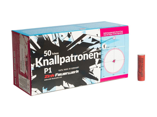 Zinkový Feuerwerk - Pistolový paprsek Bang - 50 kusů - Z532
