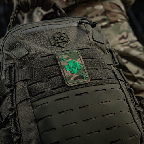 M-Tac - nášivka Lucky Card - Cordura 500D - Clover - MultiCam - 51391008