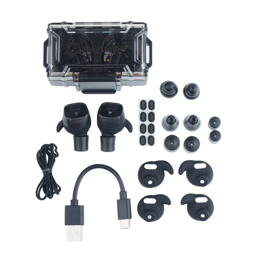 Earmor - M20T Aktivní chrániče sluchu - Bluetooth - černé - M20T-BK