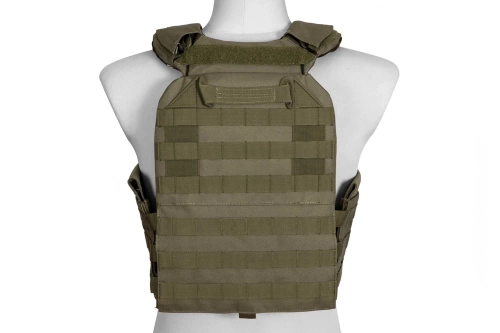GFC Tactical - Rychloupínací nosič plátů na taktickou vestu - olivový - GFT-18-030898