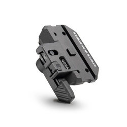 Strike Industries - Držák QD pro kolimátory T1/T2 - Picatiny - Černý - SI-T1-QDRA-BK