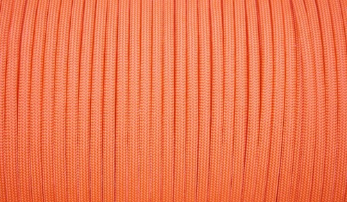Atwood Rope MFG - Paracord 550-7 - 4 mm - neonově oranžová - cívka 1000 stop