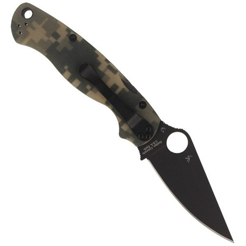 Spyderco - Zavírací nůž Para Military™ 2 G-10 Digital Camo / Black Blade - C81GPCMOBK2