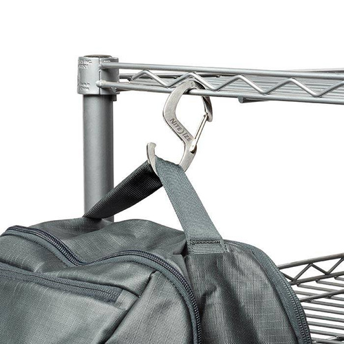 Nite Ize - S-Biner® Hook 'N Hold™ - nerezová ocel - SBH-11-R6