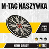 M-Tac - Egeshelm 3D PVC nášivka - černá / červená / bílá - 51221233