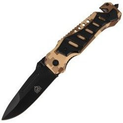 Puma - Nůž Solingen AISI 420 Camo 90 mm Rescue Folder - 306312