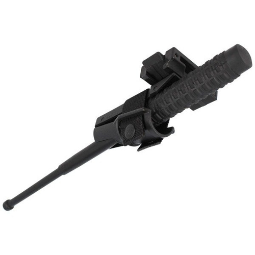 ESP - Tvrzený rozšiřitelný obušek s pouzdrem - 16" - Extra rukojeť - Černá - ExB-16H BLK BH-54