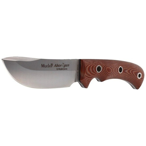 Muela - Křovinořez s plnou špičkou Micarta 120 mm - ABORIGEN-12C