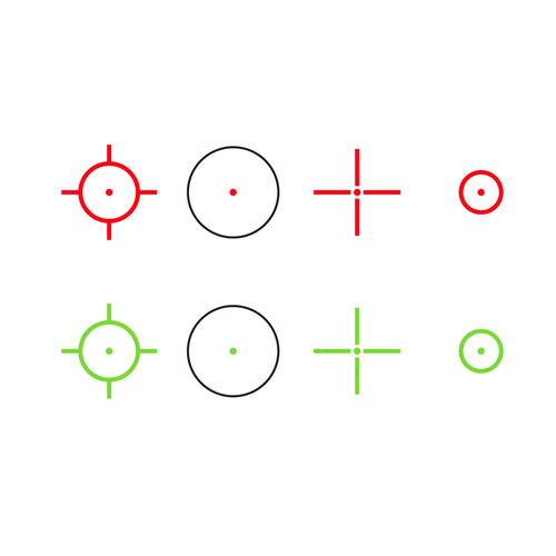 Vector Optics - Otevřený kolimátor Omega - Picatinny/Weaver QD - Černý - SCRD-48