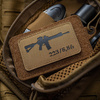 M-Tac - Laserem vyřezávaná nášivka AR-15 223/5.56 - Coyote/Black - 51111502