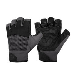Helikon - Taktické rukavice s půlprstem Mk2 - černá / stínově šedá - RK-HF2-NE-0135B