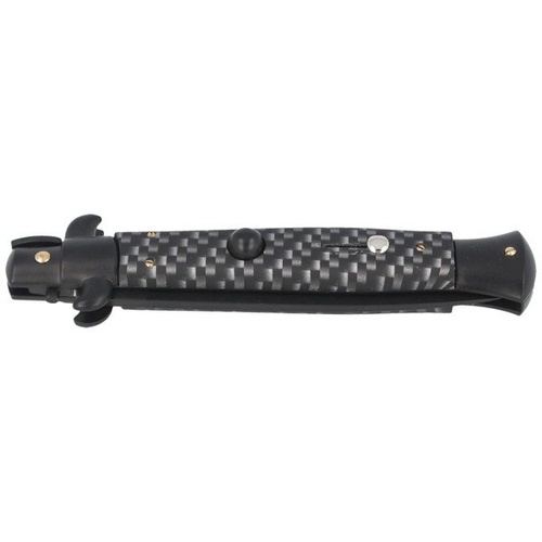 Frank Beltrame - Pružinový nůž Stiletto Kevlar 23 cm - FB 23/KEV BLK