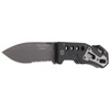 FOX - Nůž BlackFox Drop Point Rescue Folder- Black - BF-115