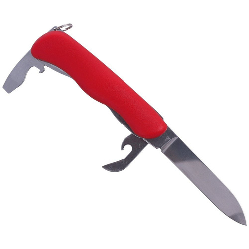 Mikov - Praktický kapesní nůž - červený - 115-NH-3/AK RED