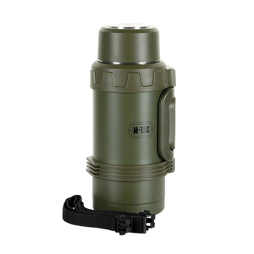 M-Tac - Cestovní termoska z nerezové oceli - 1600 ml - olivová - UN-G05-1600A