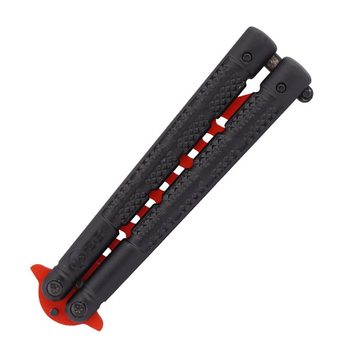 K25 - Tréninkový nůž Balisong - červený - 36251