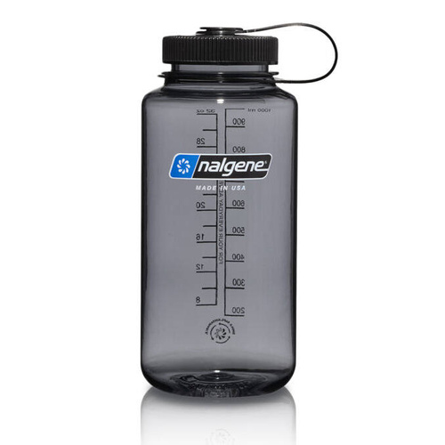 Nalgene - Láhev s širokým hrdlem 32 oz - 63 mm uzávěr - 1,1 l - šedá - 682021-0333