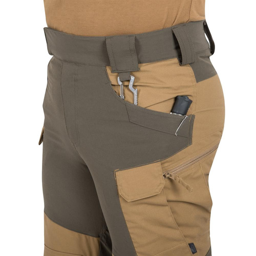 Helikon - Hybridní kalhoty Outback® - DuraCanvas® - Coyote - SP-HOP-DC-11