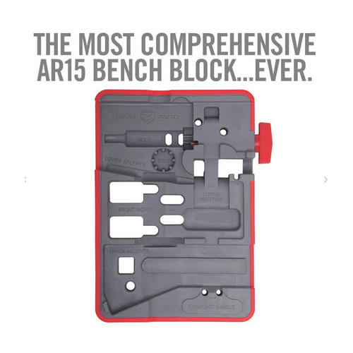 Real Avid - Blok pro kováře zbraní AR-15 Master Bench Block - AVAR15MBB