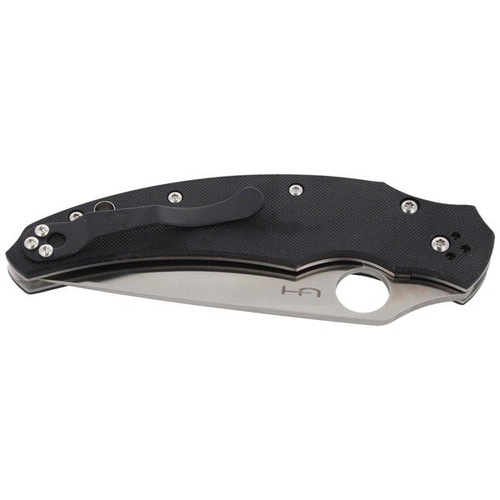 Spyderco - Nůž Opus Black G-10 PlainEdge - C218GP