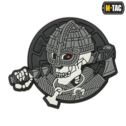 M-Tac - Morale Patch - Undead Viking 3D PVC - šedá - 51157011.