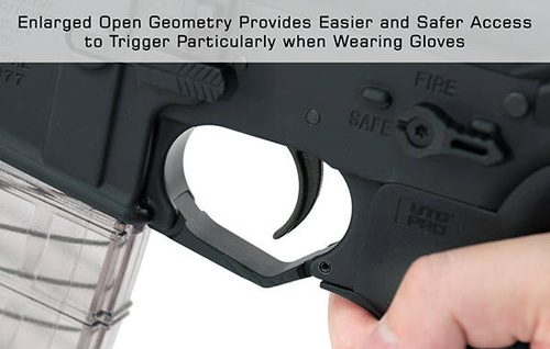UTG - AR15 Oversized Trigger Guard - matná černá - TLT-TKSTG