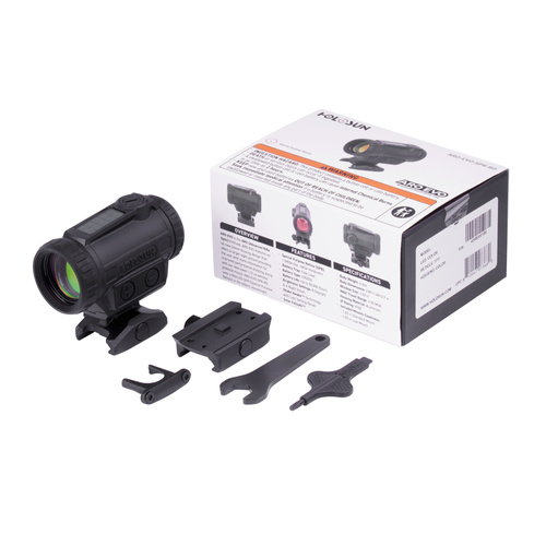 Holosun - Uzavřený kolimátor ARO EVO - Red Dot - Solární panel - Holosun SPR - Černá - ARO-EVO-SPR-RD