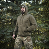 M-Tac - Bavlněná taktická mikina s kapucí Raglan Hard - Dark Olive - 51388048