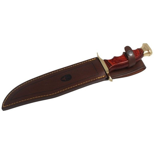 Muela - Nůž Bowie Balicí dřevo 220 mm - BW-22