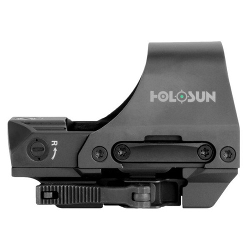 Holosun - Red Dot HE510C-GR Elite Multi Reticle Green Dot - Solární panel - Zelený bod - Černá - HE510C-GR