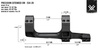Vortex Optics - Precision Extended Mount - 34 mm - 20 MOA - černá - CM-534-20