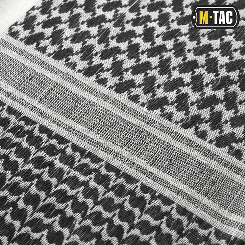 M-Tac - Chusta Shemagh - černá / bílá - 40902036