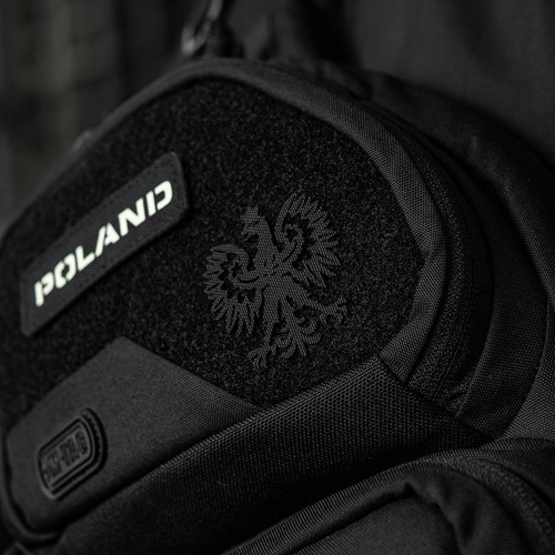M-Tac - Laserem řezaná nášivka Polish Eagle - Cordura 500D - černá - 51008002