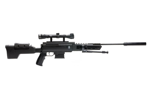 Black Ops - Odstřelovací puška s pístem a dvojnožkou - 4,5 mm - B1090