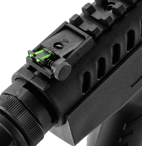 Black Ops - Vzduchovka Langley Hitman - 4,5 mm - černá - CA0180