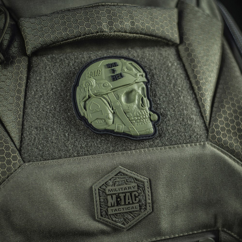 M-Tac - Válka je peklo - PVC 3D - Olive - 51328001