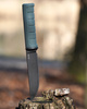 Ka-Bar - Nůž s pevnou čepelí Dust II 5,25″ - Clip Point - D2 - Zelený - 6101