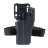 IMI Defense - OWB RDL3 Level 3 Light Bearing &amp; Red Dot Sight Holster - Glock - pravé - černé - IMI-RDL3