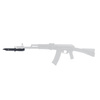 Tréninkový nůž s bajonetem GS - AK 47 A - černý - DS-6017-A