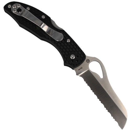 Spyderco - Zavírací nůž Byrd Meadowlark™ 2 Rescue FRN Black - BY19SBK2