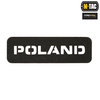 M-Tac - nášivka Polsko 25x80 - laserem řezaná - černá / bílá - 51001002.
