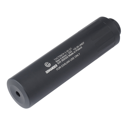 Gomander - Tactinox 5,56 DT Silencer - Cal. 5,56 mm / .223 - 1/2 x 28 UNEF - černý - TB0.8433 1/2x28UNEF-BK