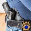 Fobus - Univerzální IWB pouzdro - střední rám, Combat Cut - pravé - IWBM CC
