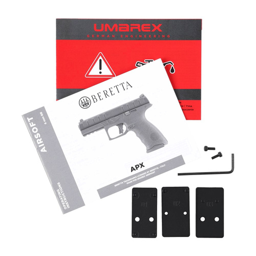 Umarex - Replika pistole ASG Beretta APX RDO - 6 mm BB - Zelený plyn - Olive Drab - 2.6536